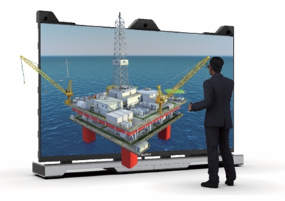 XR平方  沉浸式VR大屏交互显示产品